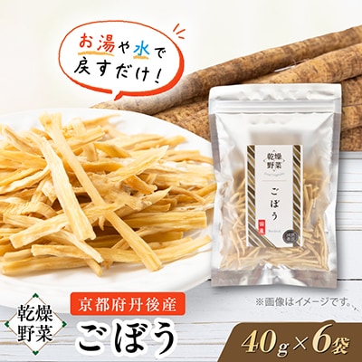 京都府丹後産【ごぼう】乾燥野菜　6袋　誠武農園のおいしいお手軽国産野菜　京都府与謝野町より | ふるさと納税のお礼品