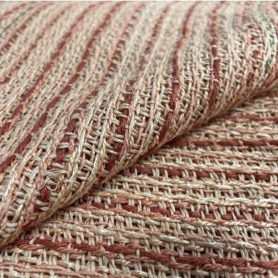 【さとふる限定・一点もの】草木染め×手織り　職人仕立てのシルクストール　幅30cm×長さ165cm