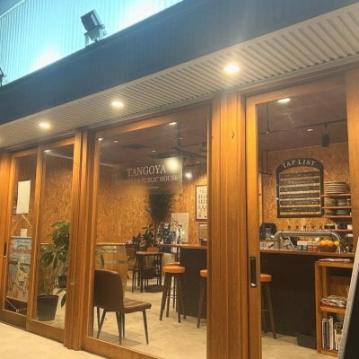 与謝野ポップ使用クラフトビール　醸造所併設ビアバーTANGOYA 飲食チケット90,000円分