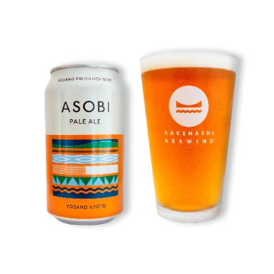 【与謝野町産ホップ使用クラフトビール】 ASOBI(アソビ)　350ml×48本　ペールエール