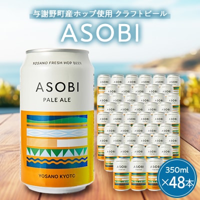 【与謝野町産ホップ使用クラフトビール】 ASOBI(アソビ)　350ml×48本　ペールエール