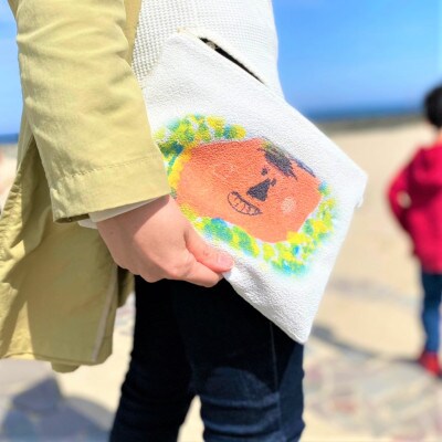 オーダーメイド 丹後ちりめん ふらっとポーチ