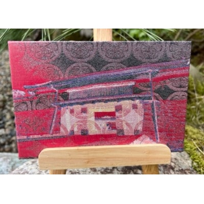 御城印帳(二条城) 赤【数量限定】