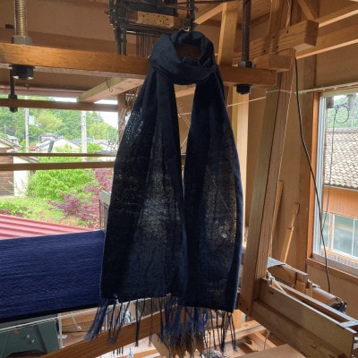 京都府与謝野町 手織りシルクストール