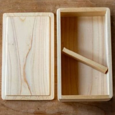 森の美しさを守る 与謝野ヒノキのお弁当箱　
