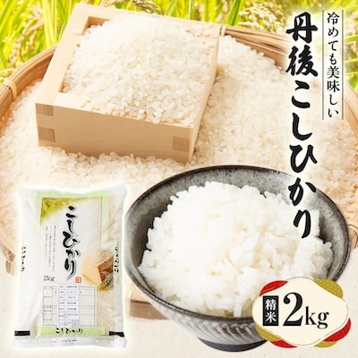 【令和7年産米】京都府与謝野町産 丹後コシヒカリ 精米2kg　もちもちとした食感が特徴のおいしいお米