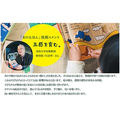 木のえほん1〜5巻セット(専用木箱付き)