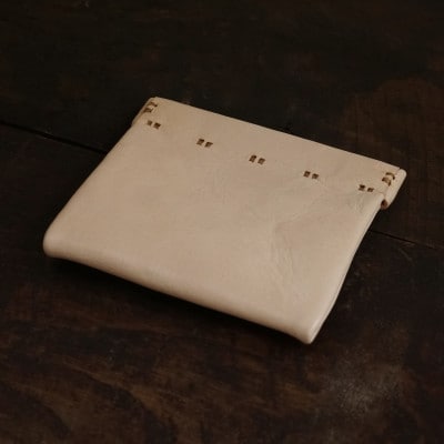 バネ口財布 鹿ヌメ革