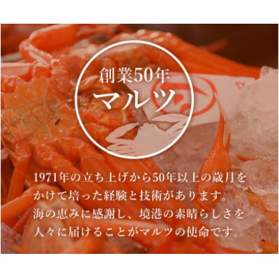 【蟹セレブ】ズワイガニ(紅ズワイガニ)大1杯(500～600g×1)