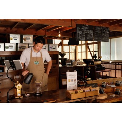 自家焙煎コーヒー60g×1(粉)+120g×1(粉)+　無添加カフェオレベースカフェインレス1本