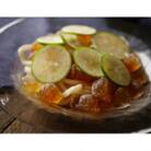 「冷やすだし」(うどん付き)　徳島県産すだちとミニトマトの2種類が入ったセット