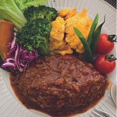 《2個入り×3袋》しいたけデミグラスハンバーグ　地元で愛され続けるソウルフード