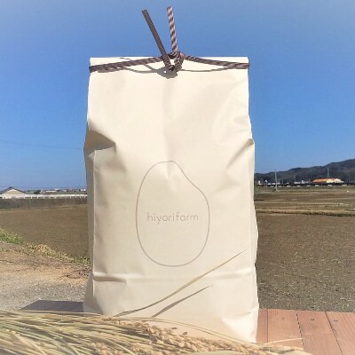 2021年徳島県産コシヒカリ玄米5kg(栽培期間中肥料・農薬不使用、手作業で除草)