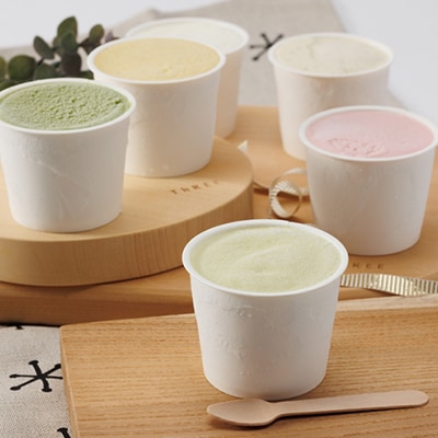 【野菜セット6種】農家直営の人気ジェラート店　ジェラート詰め合わせ