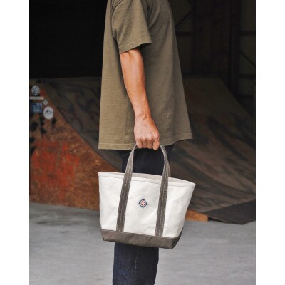 simple tote bag MS size　KINARI×KAKITETSU