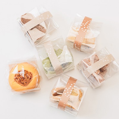 栽培期間中、農薬・化学肥料不使用の米粉で丁寧に作った焼き菓子　6種詰め合わせ　