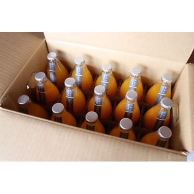 栽培期間中農薬・化学肥料不使用!ストレートみかんジュース600ml×15本　情熱カンパニー