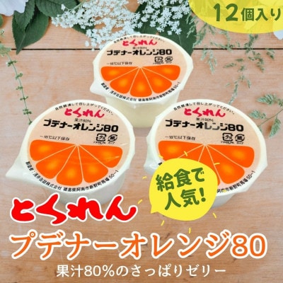 とくれん プデナーオレンジ80(70g×12個入)