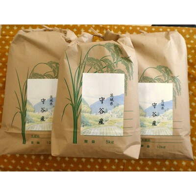 生産農家直接仕入れ米 令和二年産茨城県産コシヒカリ25kg【玄米発送】