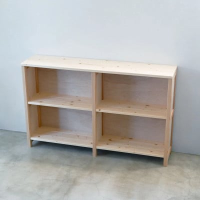箱型シェルフ(Lサイズ)【ナチュラル】