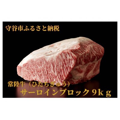 常陸牛(ひたちぎゅう)A5等級 サーロインブロック　9kg