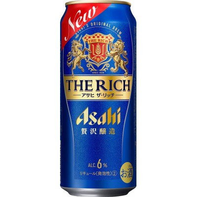 アサヒ　ザ・リッチ　500ml × 24本入 (1ケース)