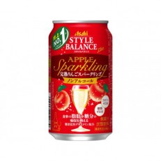 アサヒスタイルバランス プラス ノンアルコール 完熟りんごスパークリング[機能性表示食品] 350m