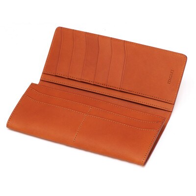 長財布(お札・カード専用)　キャメル