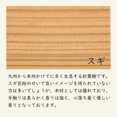 木の名刺　スギ