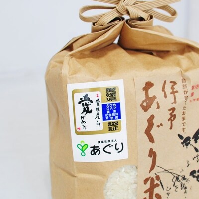 ★新米(令和4年産)発送★ 伊予あぐり米「コシヒカリ」(精米10kg) 【F-13】