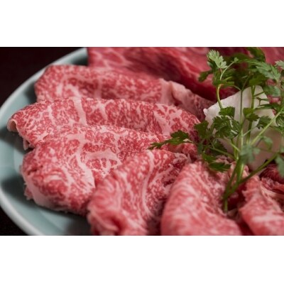 ★2022年9月~11月発送★愛媛あかね和牛 赤身薄切り約600g【B-10】
