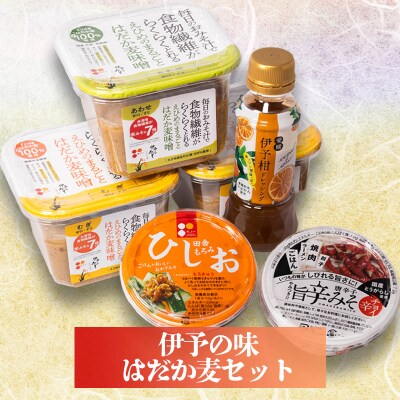 伊予の味　はだか麦セット　ギノーみそ【GNM004】