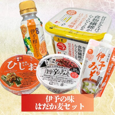 伊予の味　はだか麦セット　ギノーみそ【GNM004】