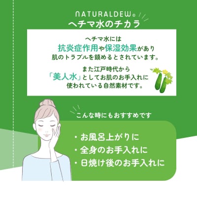 ナチュラルデューへちま化粧水セット