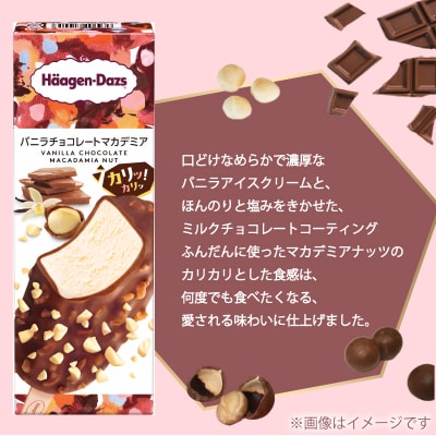 ハーゲンダッツ バー セット 12本入 バニラチョコレートマカデミア【MNM001_121A_x】