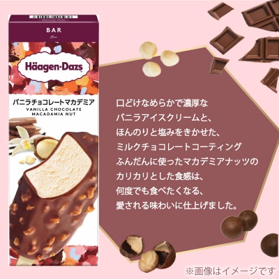 ハーゲンダッツ バー セット 20本入 バニラチョコレートマカデミア【MNM001_201A_x】