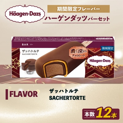 ハーゲンダッツ バー 12本入 ザッハトルテ【MNM001_121B_x_2】