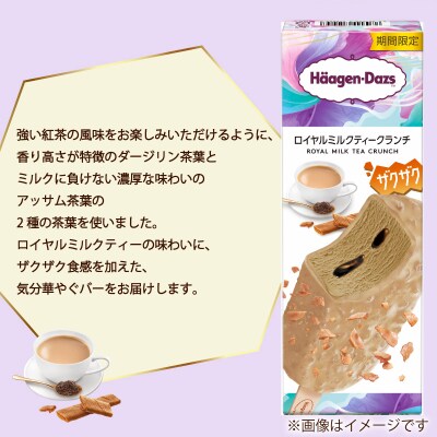 ハーゲンダッツ バー セット 20本入 ロイヤルミルクティークランチ【MNM001_201C_x】