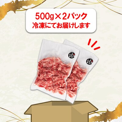  愛媛あかね和牛 切り落とし (約1000g) | 約1kg 国産 和牛 牛【SZS015】