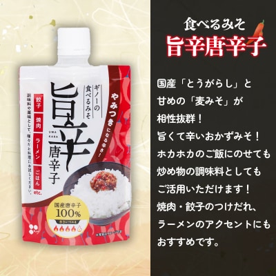 食べるみそ 3種セット　ギノーみそ【GNM015】