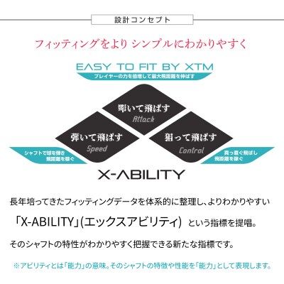 ゴルフ用カーボンシャフト  XTM Lash 60-S|ゴルフ シャフト ゴルフグッズ