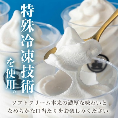 どうまい牛乳のミルクソフトクリーム9個セット CAS冷凍 生乳アイスクリーム(訳あり/不揃い)
