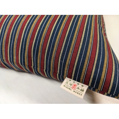 三河木綿シルク綿巻そば殻枕(M3)