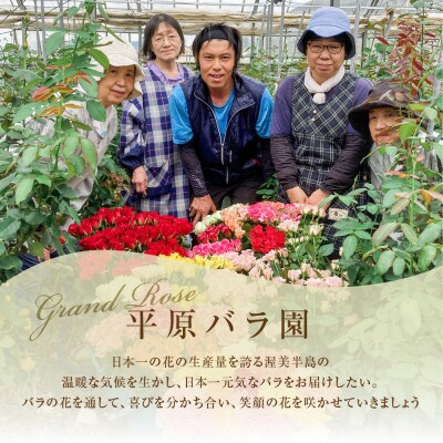 バラの花束　訳ありチャーミングローズ50本