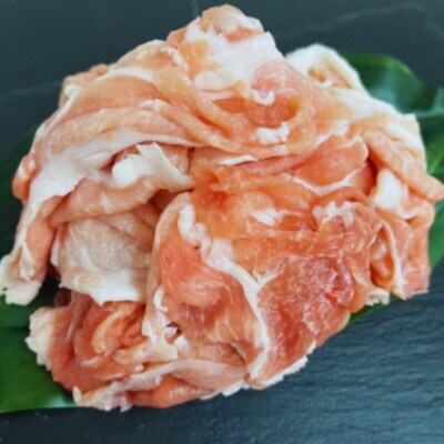 【毎月定期便】計15kg|阿波の金時豚　豚肉切り落とし　約300g×5パック(1.5kg)全10回