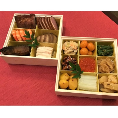 中国料理「竜苑」のおせち引換券　《2名様用　2段重》2026