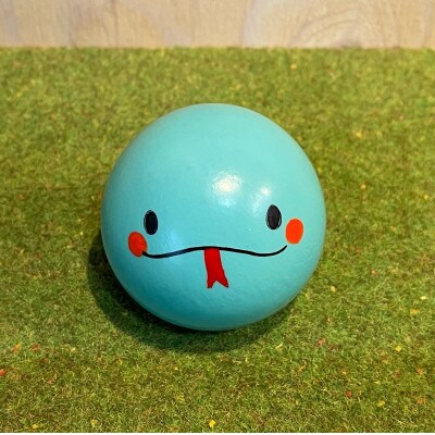【こけしげのコケシ】コロこけし 干支 巳(み) / 青