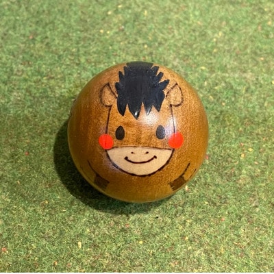 【こけしげのコケシ】コロこけし 干支 午(うま)