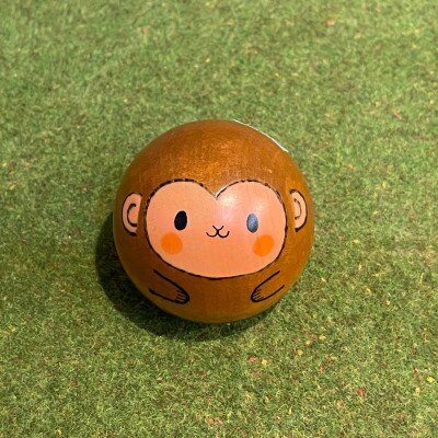 【こけしげのコケシ】コロこけし 干支 申(さる)