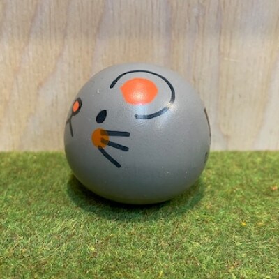 【こけしげのコケシ】コロこけし 干支 子(ねずみ)